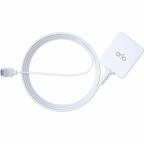Arlo Essential Charging Cable - 7.60 m - For Camera - White - 1 Arlo Essential Charging Cable - 7.60 m - For Camera - White - 1
